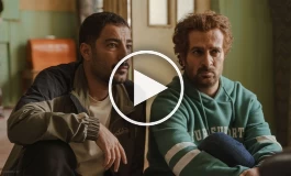 (ویدئو) گریم باورنکردنی نوید محمدزاده و احمد مهرانفر در نقش حاجی فیروز